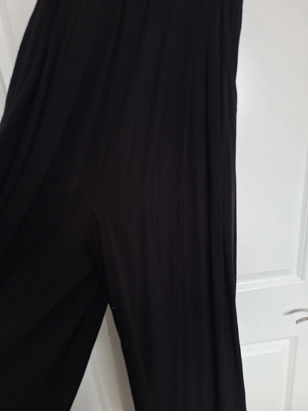 Women's Black Sleeveless Maxi Jumpsuit